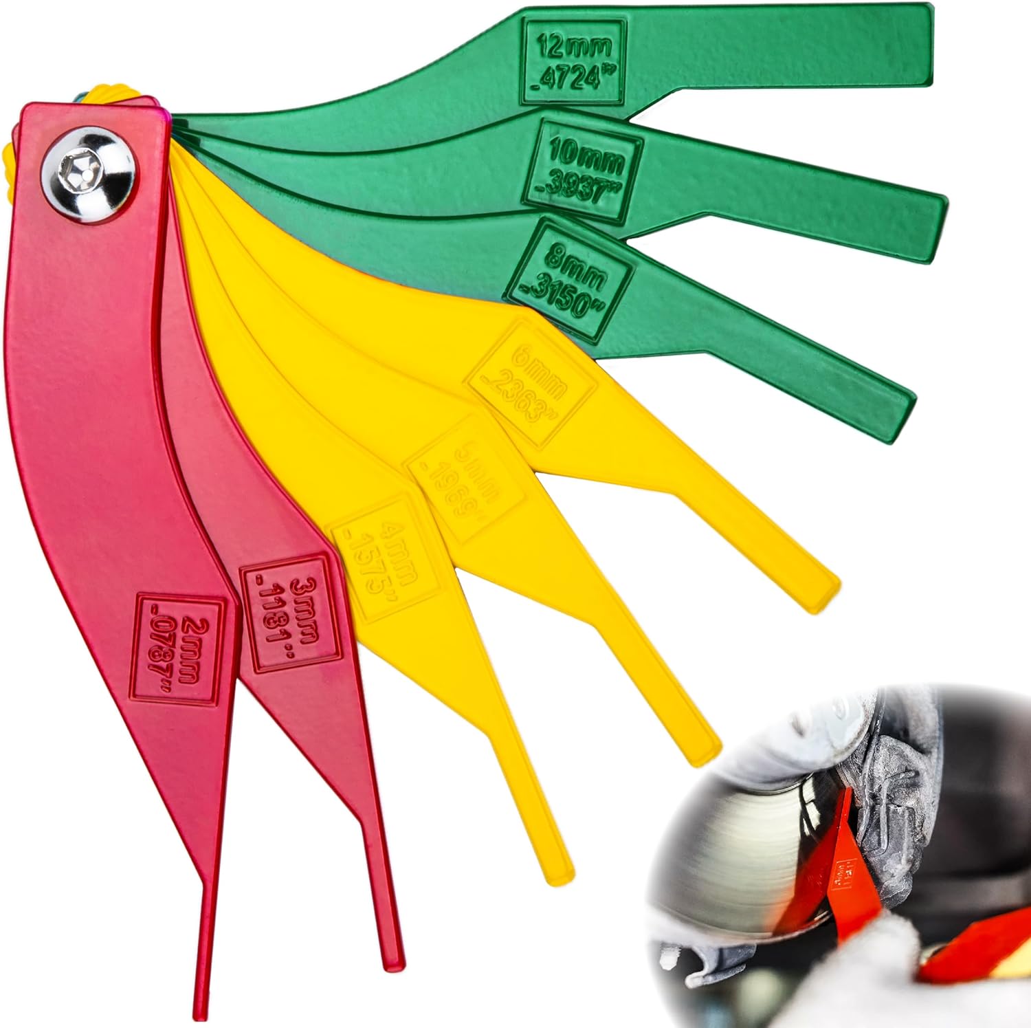 Brake Pad Thickness Gauge Set
